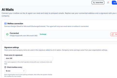 Email AI agent inbox illustration